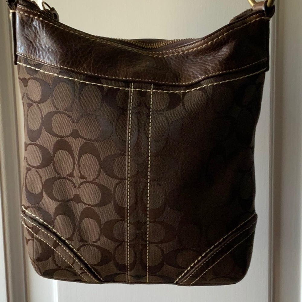 Coach Brown Crossbody F06I-10402 - Picture 4 of 10